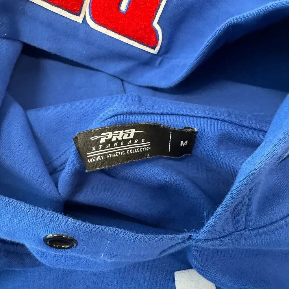 Detroit Pistons Cade Cunningham Pro Standard Blue Team Pullover Hoodie M